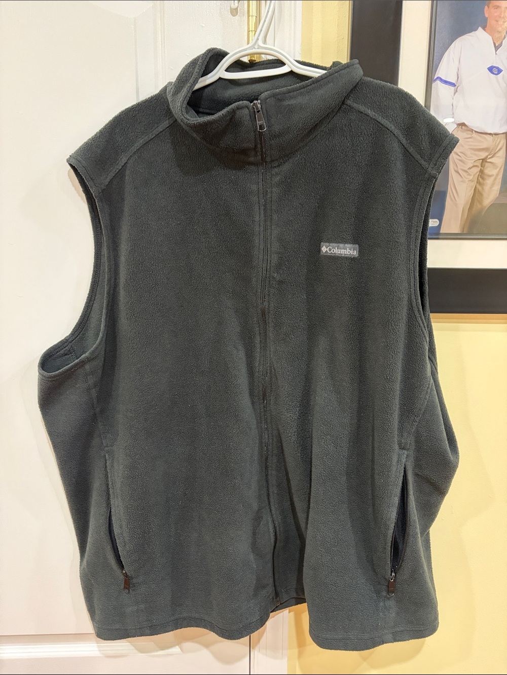 Columbia Men's Fleece Zip Vest